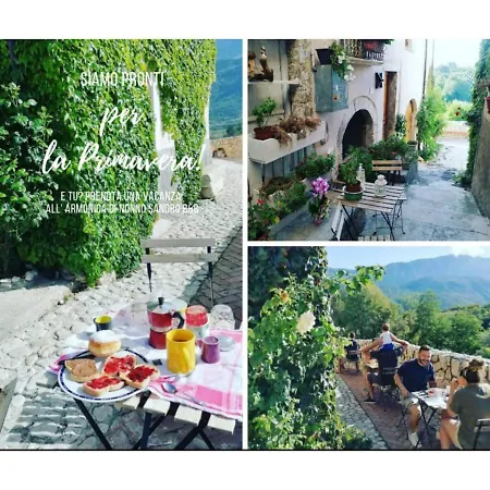 לינה וארוחת בוקר L'armonica Di Nonnosandro Corfinio